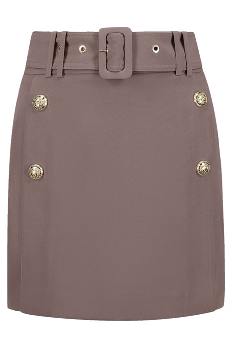 ZENDAYA SKIRT DEEP TAUPE 1