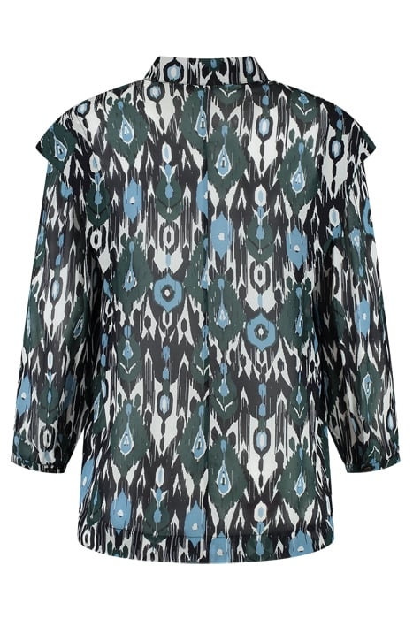 ROSIE BLOUSE FOLKLORE BLUE 2