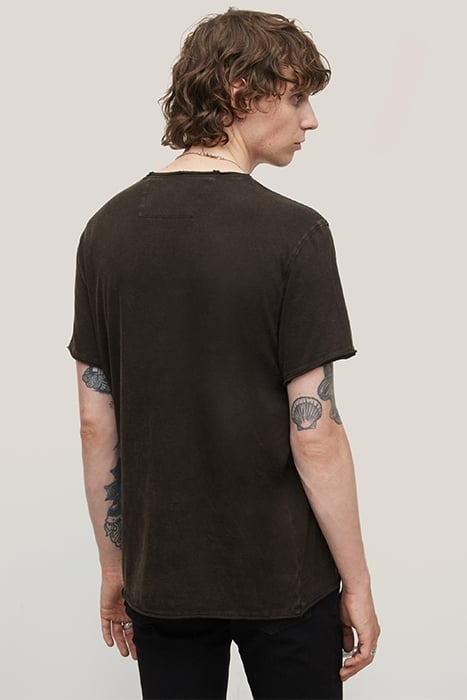 SS RAW EDGE TEE VINTAGE WASH - MEGADETH HOURGLASS BLACK 2