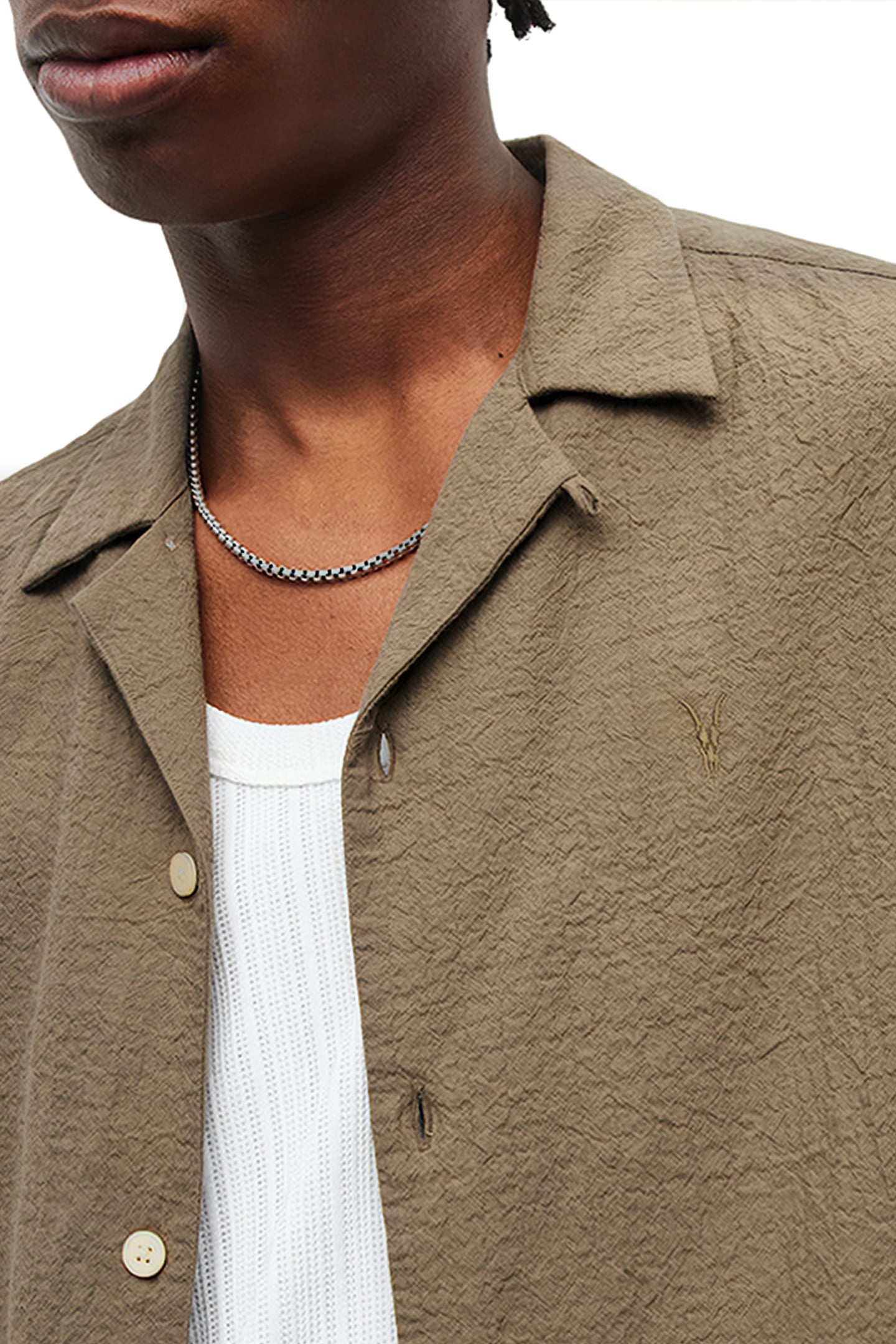 MATTOLE SS SHIRT EARTHY BROWN 3