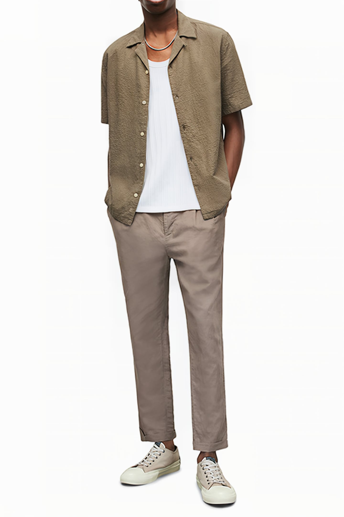 MATTOLE SS SHIRT EARTHY BROWN 1