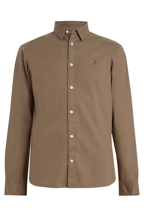 HAWTHORNE LS SHIRT WOOD BROWN 6