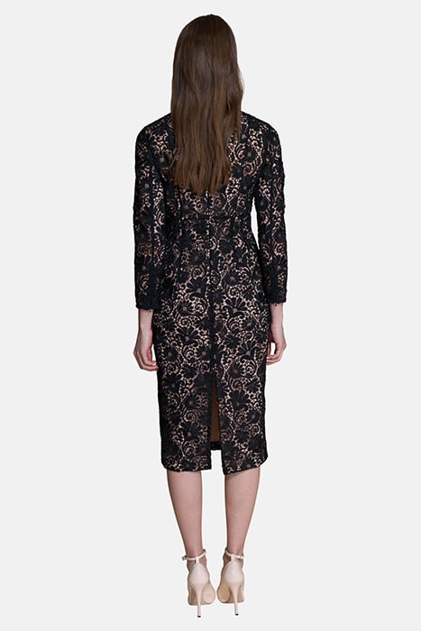 MACRAMÉ DRESS BLACK 4