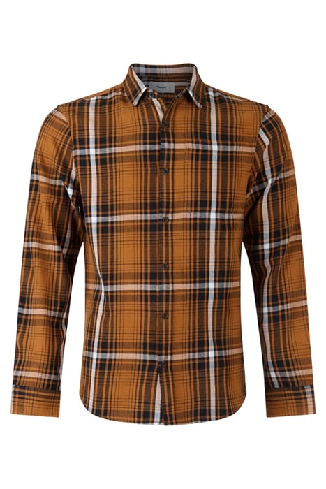 MA-SBSTRIPED CHECK SLS CAMEL 1