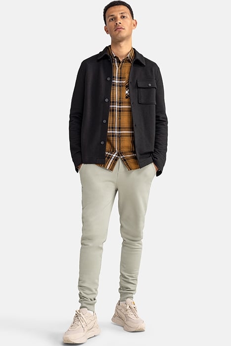 MA-SBSTRIPED CHECK SLS CAMEL 5