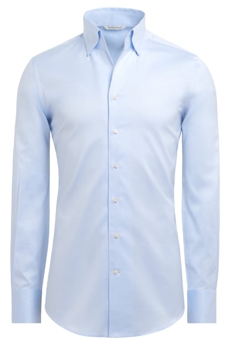 LIGHT BLUE TWILL EXTRA SLIM FIT SHIRT 8
