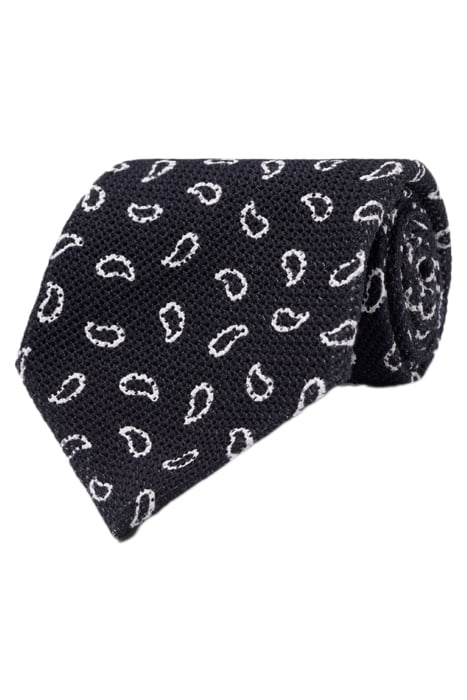 NAVY PAISLEY TIE 1
