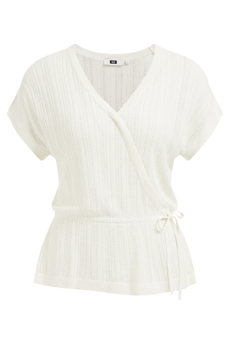 KNITTED PULLOVER WHITE 1