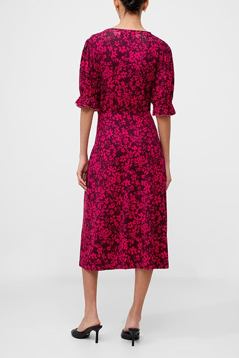 VEE BUTTON-THRU M PLUM/HOT PINK 2