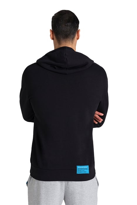 TE HOODED SWEAT BLACK 3