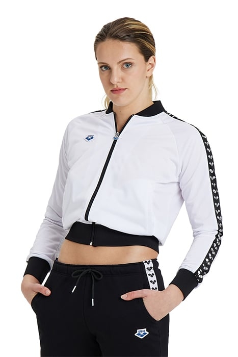 W RELAX IV TEAM JACKET WHITE BLACK SILVER 2