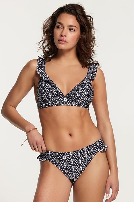 BOBBY BIKINI SET TINY DAISY BLACK BLACK 1