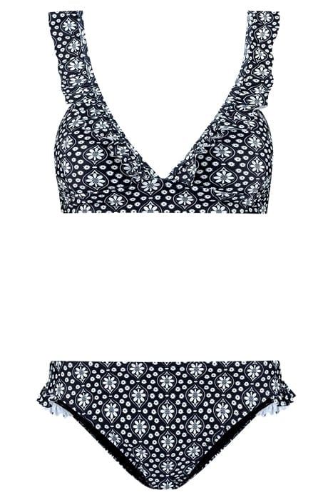 BOBBY BIKINI SET TINY DAISY BLACK BLACK 5