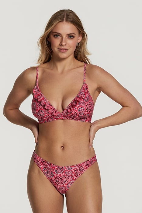 BEAU BIKINI SET POOLSIDE PAISLEY BERRYLICIOUS PINK BERRYLICI 1