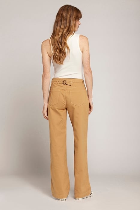 THE POSTMAN WIDE LEG CARAMEL 2