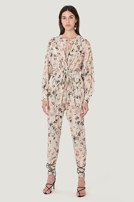 MATTAI JUMPSUIT IN BEIGE/MULTICO 1