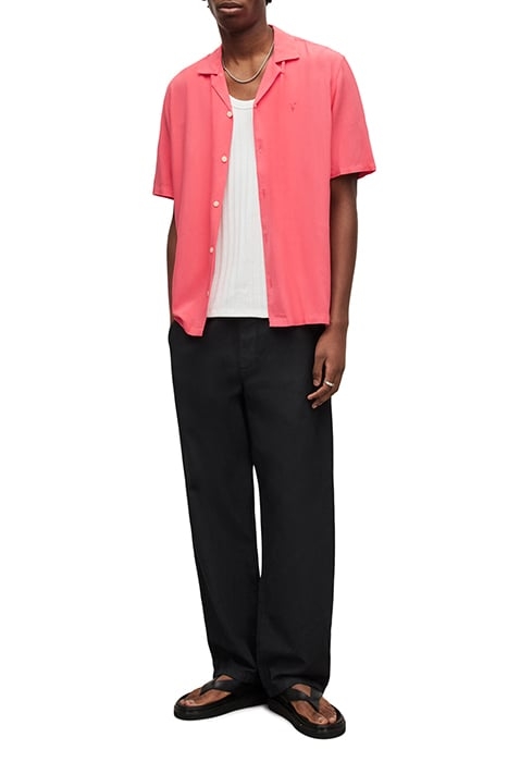 VENICE SS SHIRT HISBISCUS RED 3