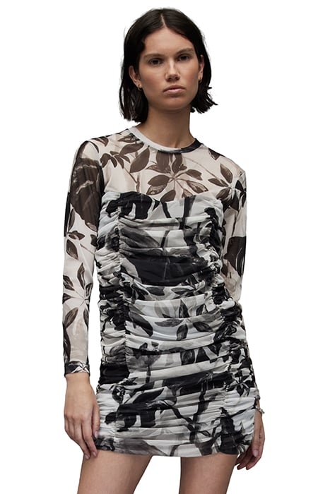 GIORGIA JACKIE DRESS ECRU WHITE 1