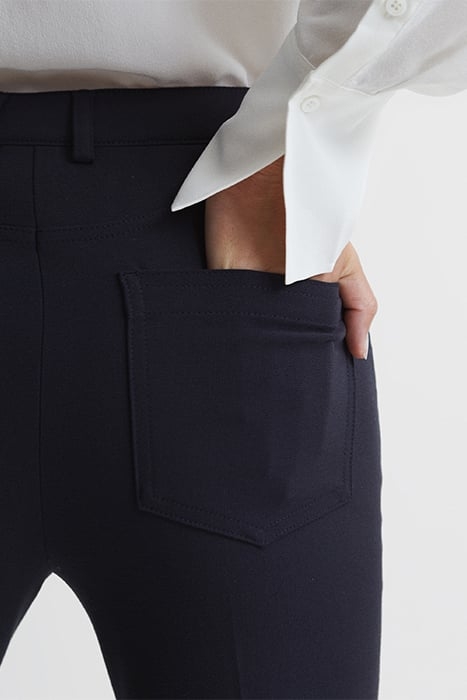 FLO WIDE-LEG & FLARED PANTS NAVY 5