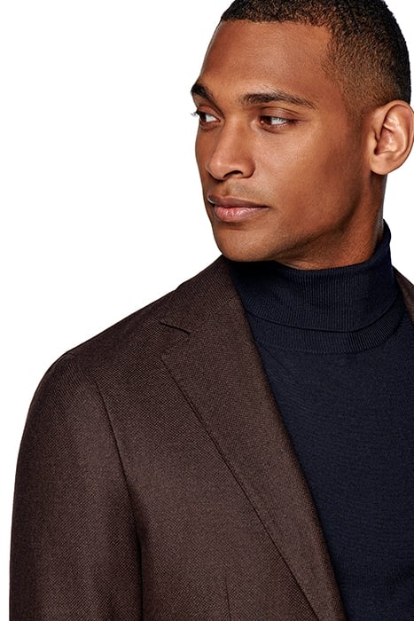 DARK BROWN HAVANA BLAZER 5