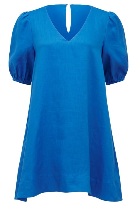 MILLIE V NECK SWING DRESS BLUE PIGMENT 6