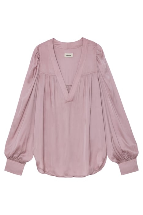 TELIA SATIN DEEP PARME 5