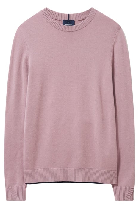 NEWPORT MERINO CREW DUS PINK 4