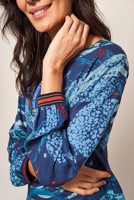 IRIS TOP BLUE MULTI 3