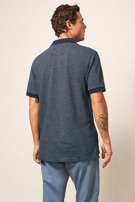 MICRO DOT POLO DEEP BLUE 2