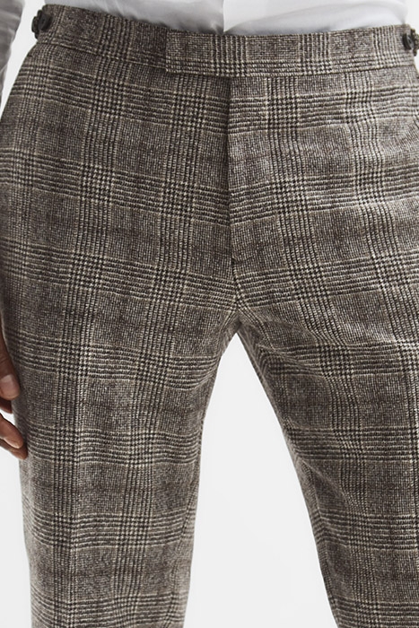 ALFREDO SUIT PANTS BROWN 5