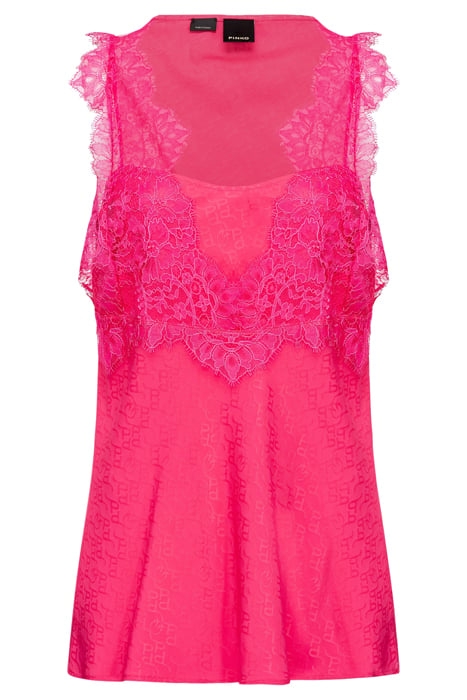 TALESIA TOP CREPE DE CHINE JAC MAGENTA 6