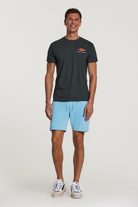 MEN PIQUE SHORTS MAVIS MAYAN BLUE 3