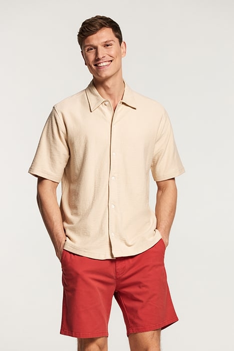 MEN COTTON STRETCH SHORTS JACK TANDORI SPICE BROWN 4