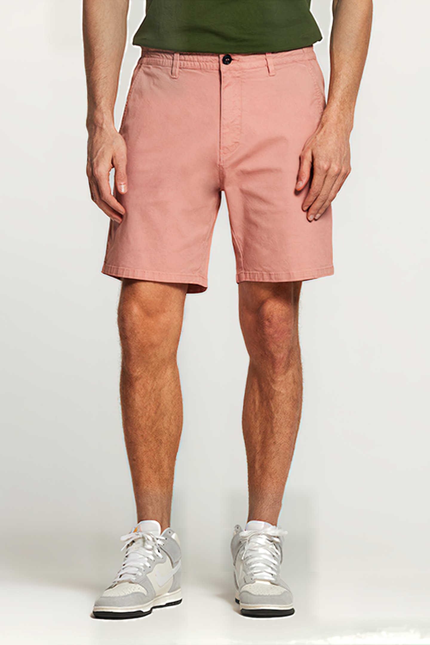 MEN COTTON STRETCH SHORTS JACK OLD ROSE PINK 1