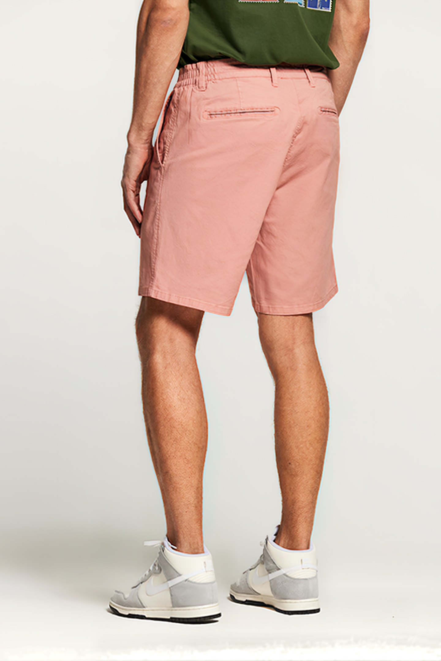 MEN COTTON STRETCH SHORTS JACK OLD ROSE PINK 2