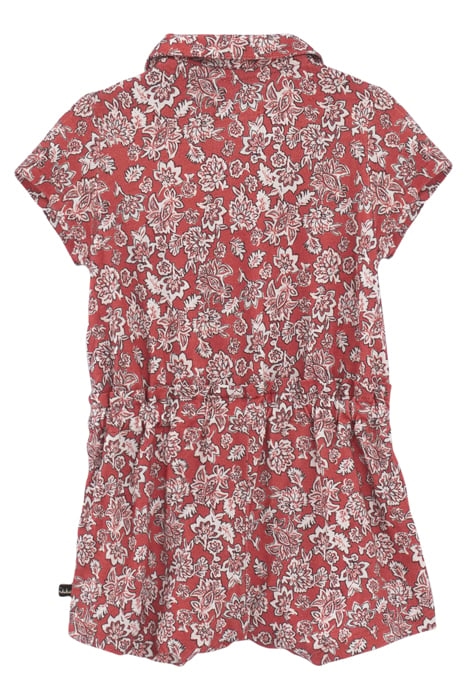 BABY GIRLS’ RED FLORAL PRINT PLAYSUIT 2