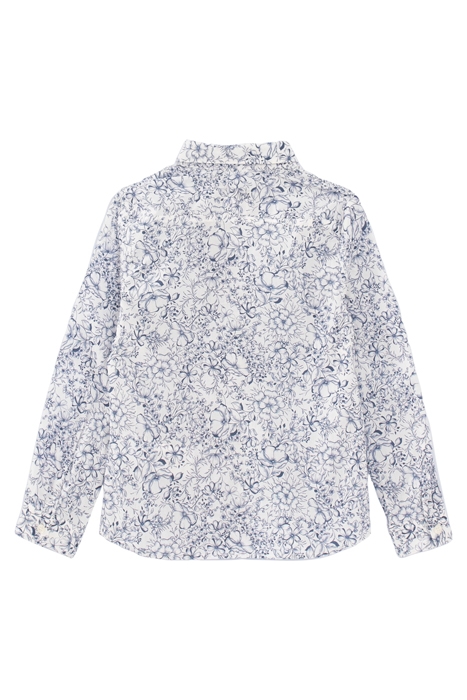 BOYS’ WHITE FLOWERY LIBERTY FABRIC MINI ME SHIRT 2