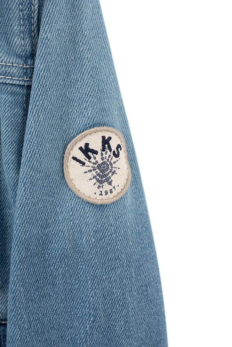 BLUE DENIM JACKET WITH DETACHABLE HOOD 7