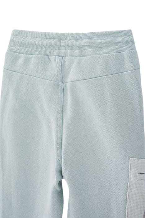BOYS’ AQUA GREEN JOGGERS WITH NYLON CHEQUERED POCKET 4