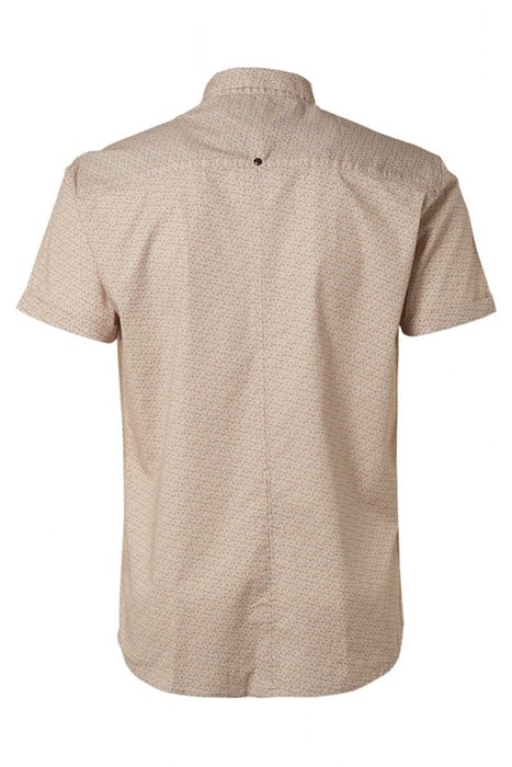 SHIRT SHORT SLEEVE ALLOVER PRINTED STRETCH PAPAYA 2