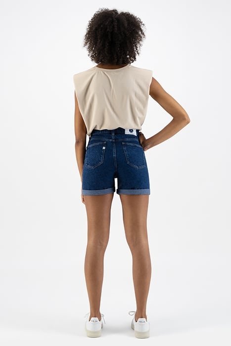 MARILYN SHORT STONE INDIGO 4