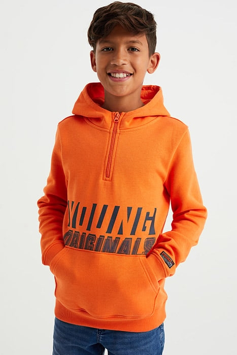 SWEATER BRIGHT ORANGE 1