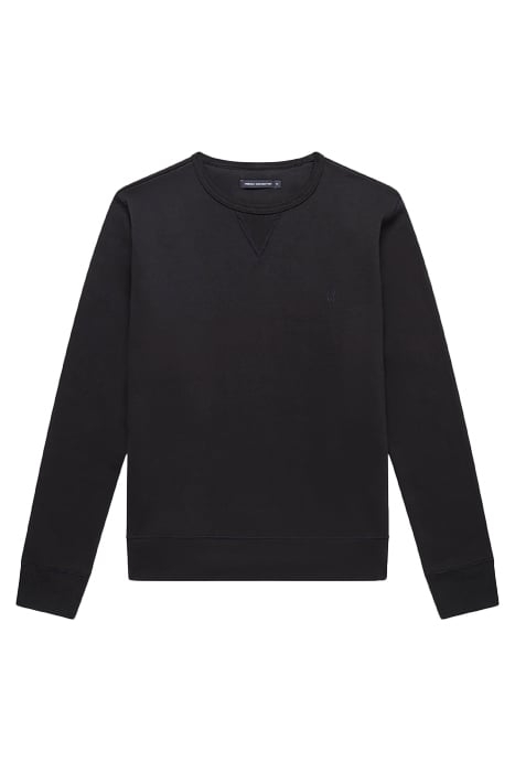 CREW NECK SWEATSHIRT BLACK/GUNMETAL 3