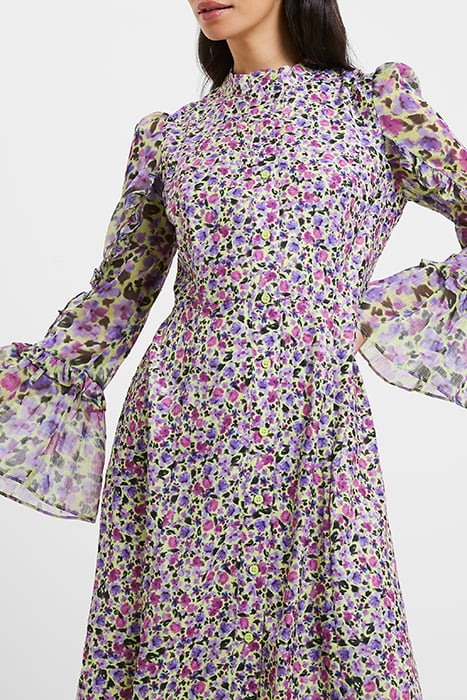 ALEZZIA ELY MIDI DRESS SHARP GREEN 4