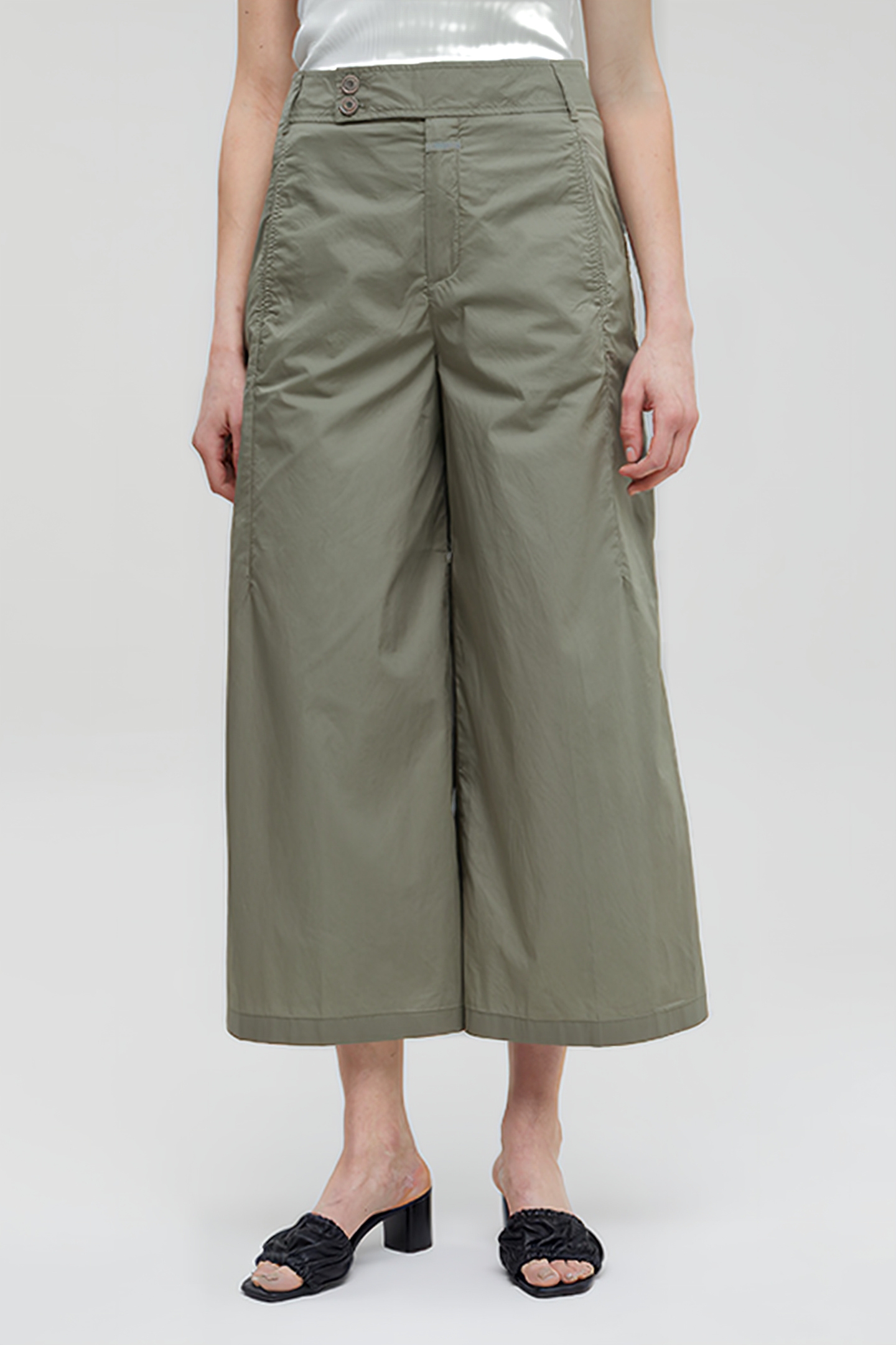 WOMEN LUNA PANTS OLIVE GREEN 1