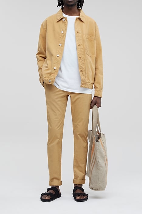 MEN CLIFTON SLIM PANTS HONEY MUSTARD 3