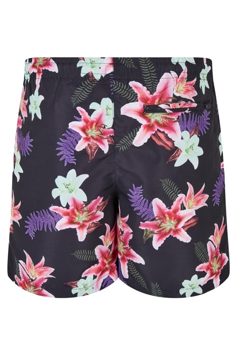 PATTERN SWIM SHORTS DARK JUNGLE AOP 7