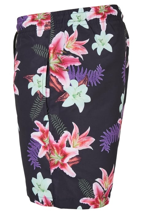 PATTERN SWIM SHORTS DARK JUNGLE AOP 5