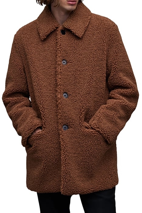 ALBIAN COAT TOFFEE BROWN 6