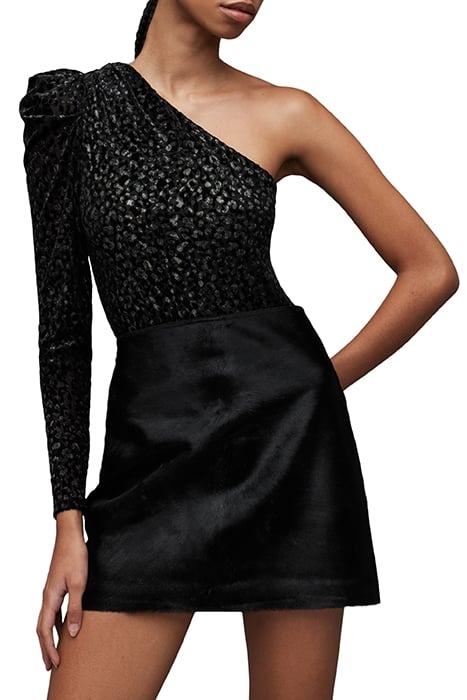 DAPHNE ANIMAL BODYSU BLACK SHIMMER 1